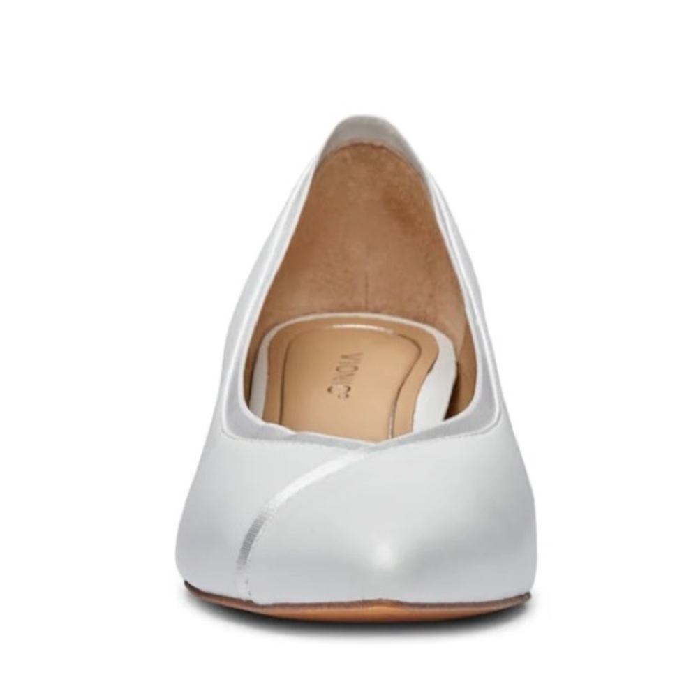 Vionic kitten heel Sylvie pump in white NWT - Picture 3 of 14